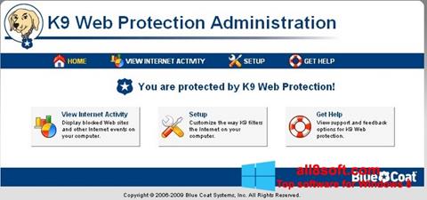 Ảnh chụp màn hình K9 Web Protection cho Windows 8
