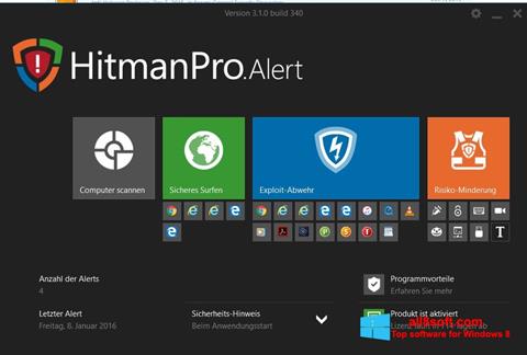 Ảnh chụp màn hình HitmanPro cho Windows 8