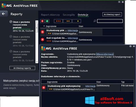Ảnh chụp màn hình AVG AntiVirus Free cho Windows 8