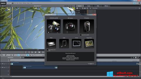 Ảnh chụp màn hình MAGIX Movie Edit Pro cho Windows 8