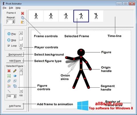 Ảnh chụp màn hình Pivot Animator cho Windows 8