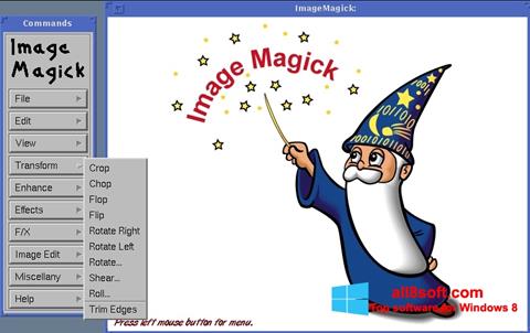 Ảnh chụp màn hình ImageMagick cho Windows 8