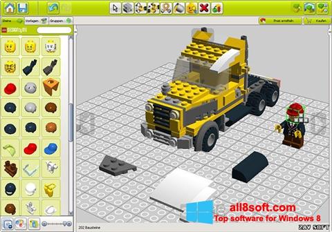 Ảnh chụp màn hình LEGO Digital Designer cho Windows 8