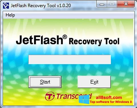 Ảnh chụp màn hình JetFlash Recovery Tool cho Windows 8