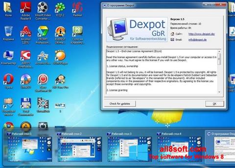 Ảnh chụp màn hình Dexpot cho Windows 8