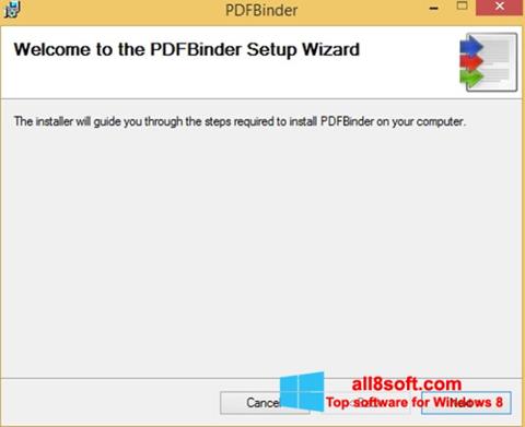 Ảnh chụp màn hình PDFBinder cho Windows 8